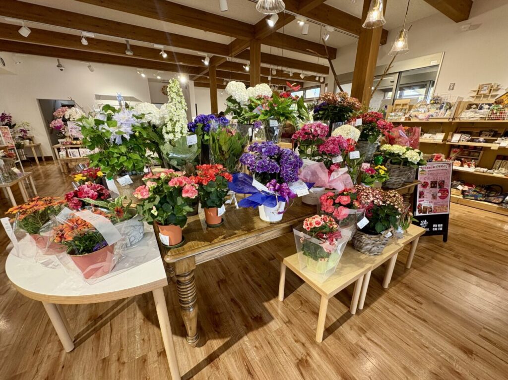花き園芸と工芸雑貨のお店higoro mothersday2025