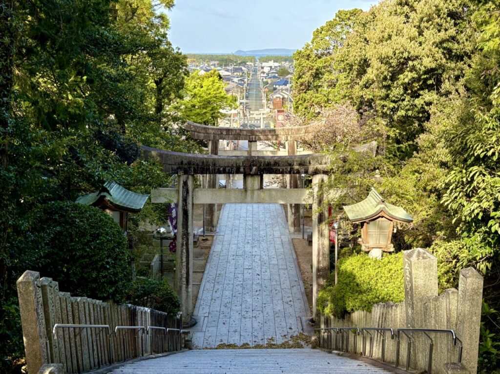 宮地嶽神社 参道