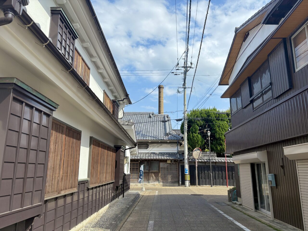 津屋崎千軒の街並み