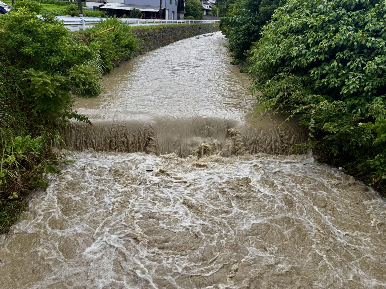 2025年8月 線状降水帯による集中豪雨