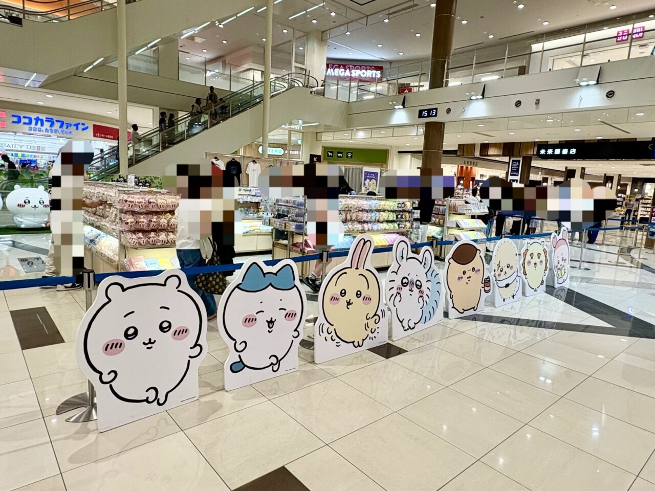 2025年8月 イオンモール福津 ちいかわPOPUPSTORE