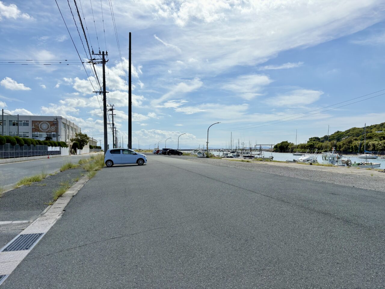 津屋崎漁港 駐車場